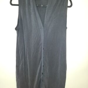 Remixmess Sleeveless Black Blouse